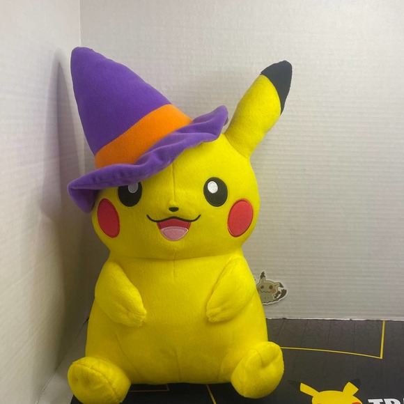 Pokemon Other - Pokemon Takara Tomy Pikachu Plush Stuffed Animal Doll Toy Yellow Electric Chubby